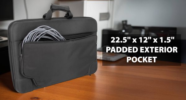 CASEMATIX Hard Shell Monitor Case EVA Protection Travel-5