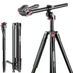 Neewer Basics Tripod Monopod Metal Fluid Head DSLR Camera-0