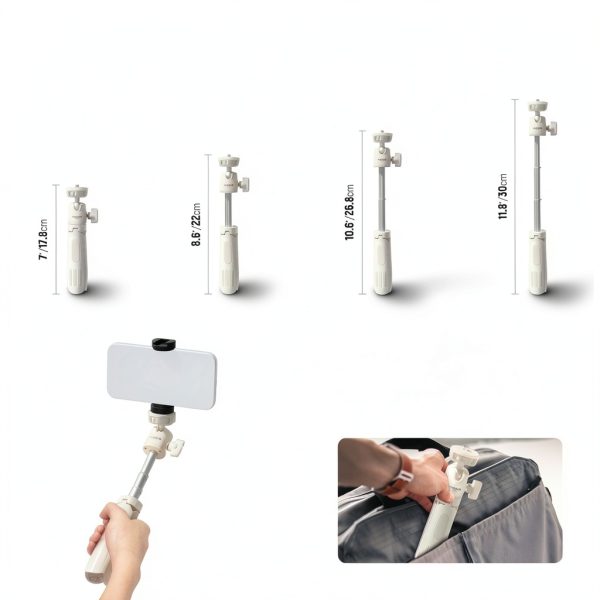 Neewer Basics Mini Desk Tripod for iPhone GoPro Vlogging-1