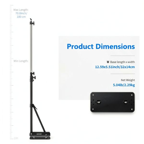 Neewer Wall Mounting Boom Arm Photography Studio Adjustable-6