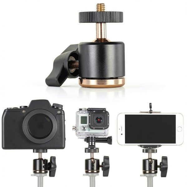 Neewer Aluminum Alloy 360 Degree Rotating Ball Head for-2