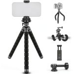 Neewer Basics Flexible Phone Tripod Stand Holder Vlogging-0