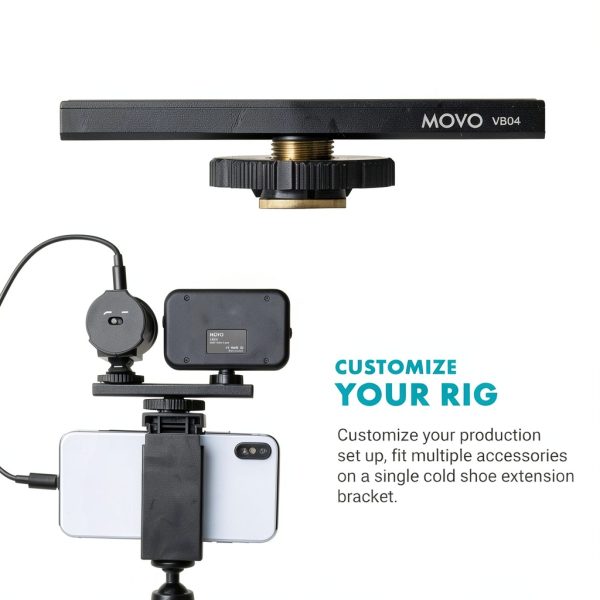 Movo iVlogger Smartphone Vlogging Kit with Microphone and-7