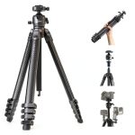 Neewer LITETRIP LT38 Carbon Fiber Travel Tripod Camera-0