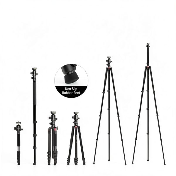 Neewer Basics Horizontal Overhead Tripod Aluminum 360 Pan-2