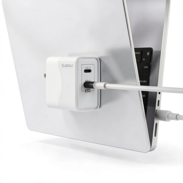 Esoulk 65W Dual USB-C Wall Charger Fast Compact-1