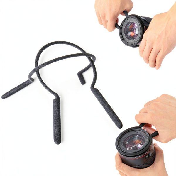 Neewer Metal Filter Wrench Rubber Coated 77-82mm Lens Tool-2