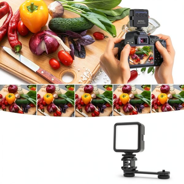 Movo iVlog3 Smartphone Video Kit with Microphone and LED-4