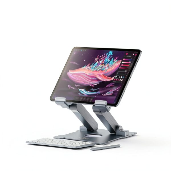 T27 Tablet Stand Aluminum Alloy Ergonomic Design for Home-2