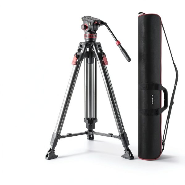 Neewer Carbon Fiber Tripod Fluid Head Quick Release DSLR-7