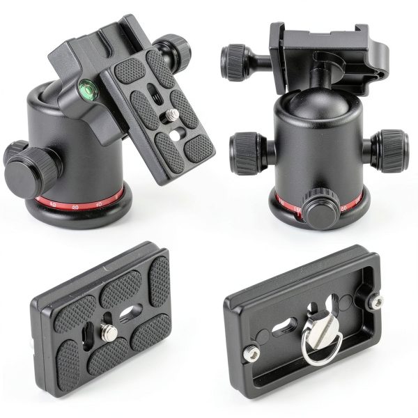 Neewer Metal 360 Degree Ball Head for DSLR Cameras Tripod-2