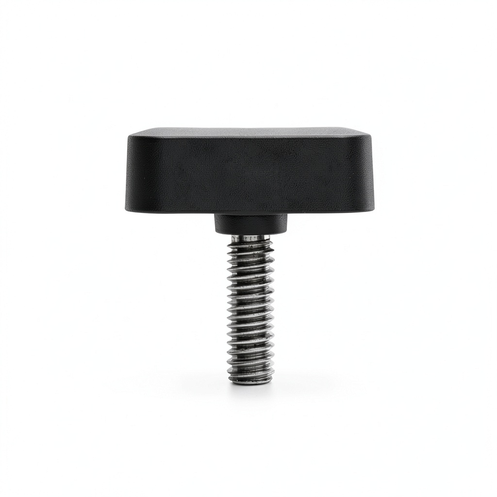 'Profoto light stand locking screw attached to a stand'