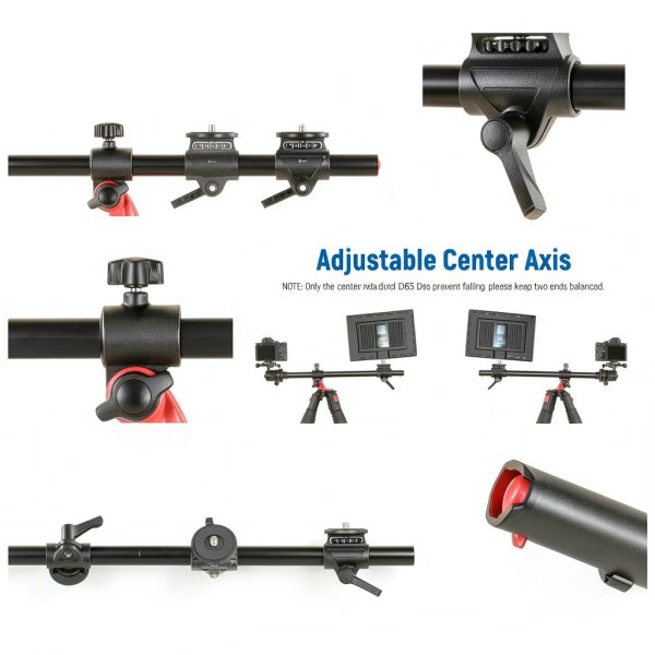 Neewer 73.6 Inch Horizontal Tripod Heavy Duty Aluminum-3