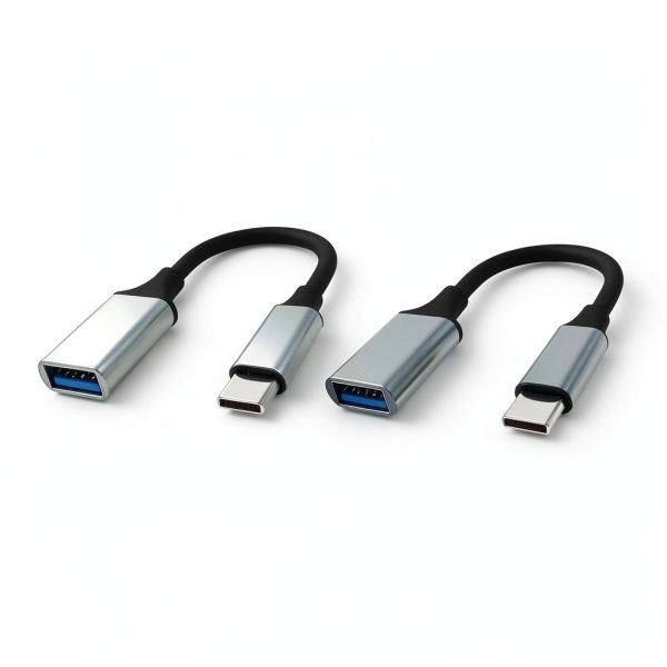 USB C to USB Adapter 2 Pack for MacBook iPhone Samsung-0