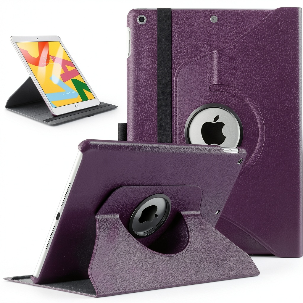 Entronix iPad case showing raised edges and kickstand on a tablet