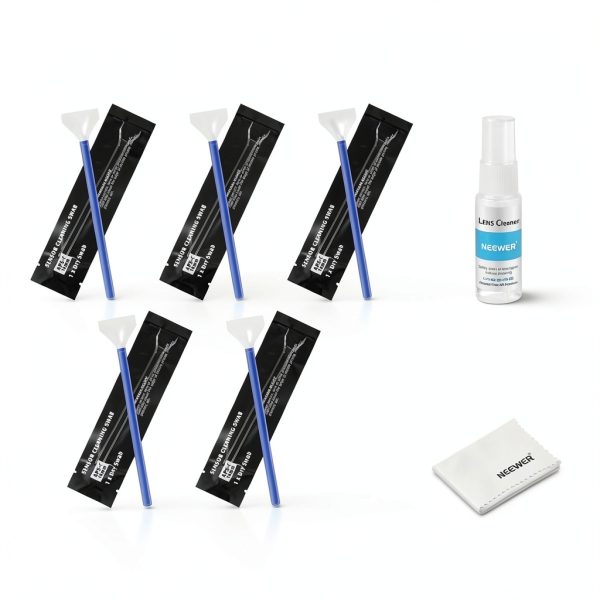 Neewer Camera Cleaning Kit 16mm APS-C Sensor Swab Spray-8