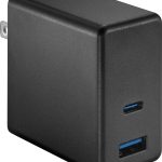 Best Buy Essentials 67.5W Dual Port USB-C Wall Charger-0