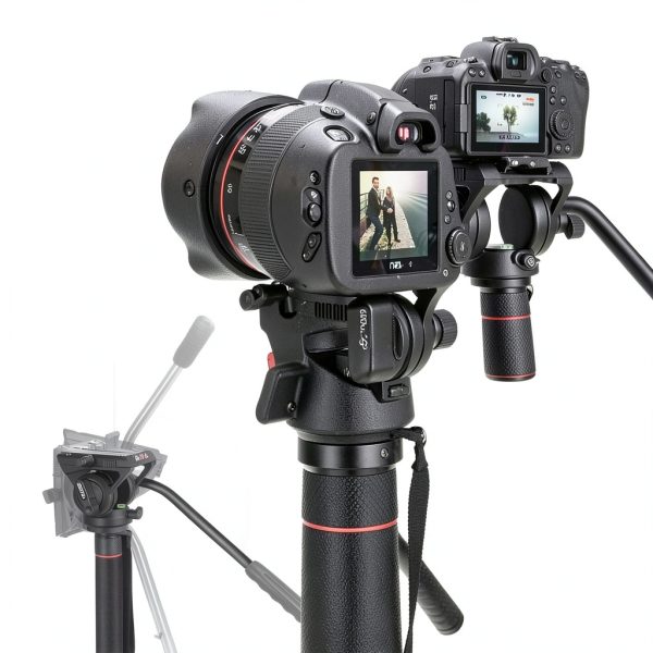 Neewer Camera Monopod with Feet Aluminum Telescopic Fluid-2