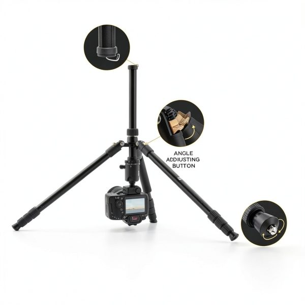 Kodak Photo Gear Tripod Monopod 360 Ball Head Travel-3