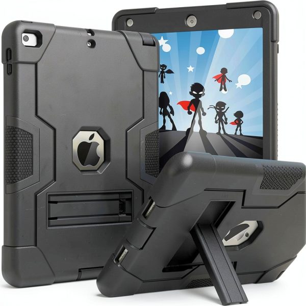 Entronix iPad Air Case Heavy Duty Protection Kickstand-0