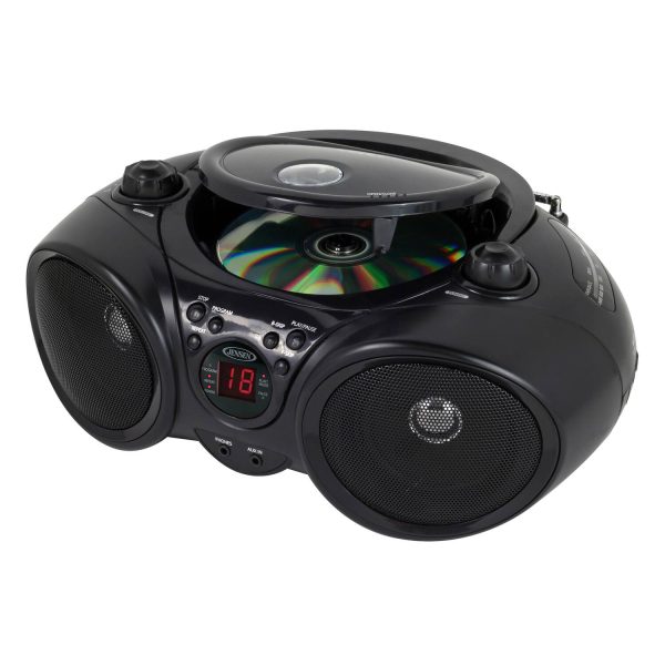 JENSEN CD-490 Portable CD Player AM FM Radio Compact-4
