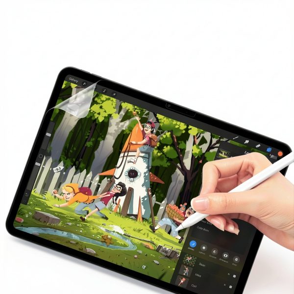 Paper Like Screen Protector iPad Apple Pencil Drawing Note-2