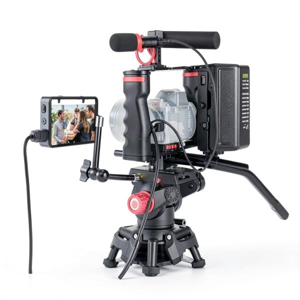 Neewer 79 Inch Video Tripod Fluid Head Quick Release DSLR-7