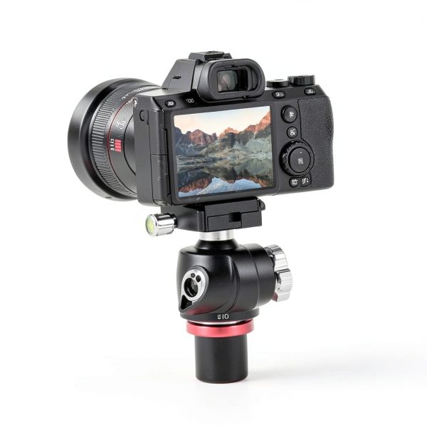 Neewer LP64 Leveling Base Tripod Head Aluminum 3 Axis-2