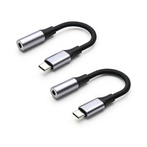 USB C to 35mm Adapter Compatible with iPhone 15 Pixel-0