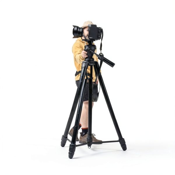 Oxford Cloth Tripod Bag Khaki Outdoor Gear Storage-5