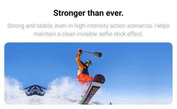 Insta360 Selfie Stick Auto Removed 360 Shots Third Person-6