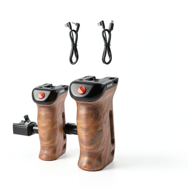 Neewer Wooden Side Handle Remote Trigger Camera Grip-8