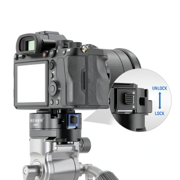 Neewer GM47 Quick Release Plate Kit Compatible with DJI RS 4-3