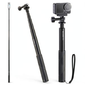 Neewer Invisible Selfie Stick Action Camera Extension Rod-0