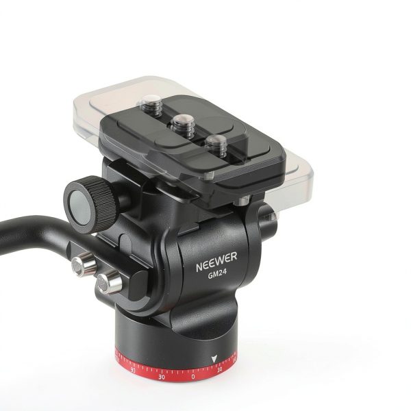 Neewer Tripod Fluid Head Metal Compact Camera Pan Tilt-4
