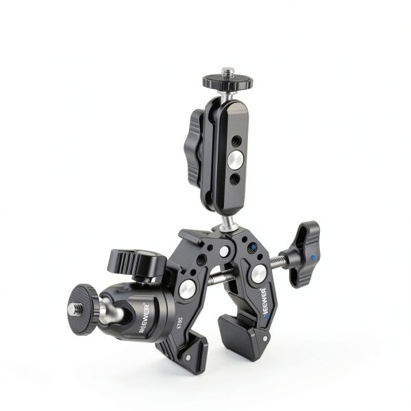 Neewer Super Clamp Magic Arm Ball Head Adapter Phone Action-5