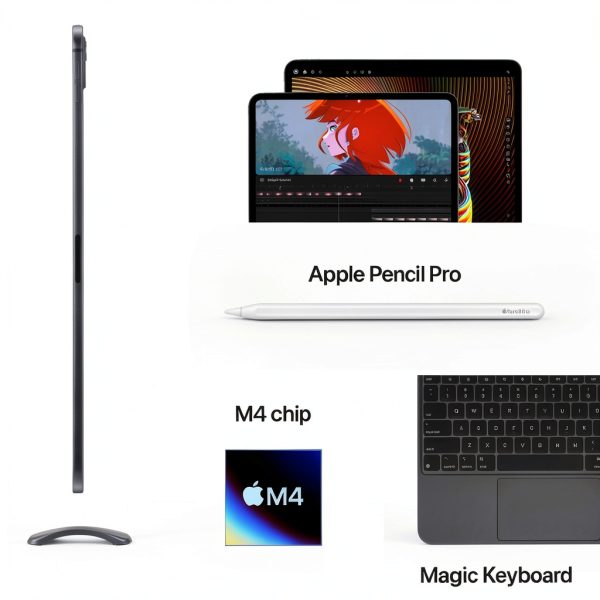 Apple iPad Pro 11 inch M4 chip OLED display Silver-8