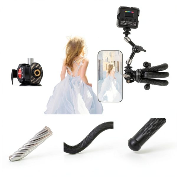 Neewer Magnetic Phone Tripod Magsafe iPhone Android Vlogging-4