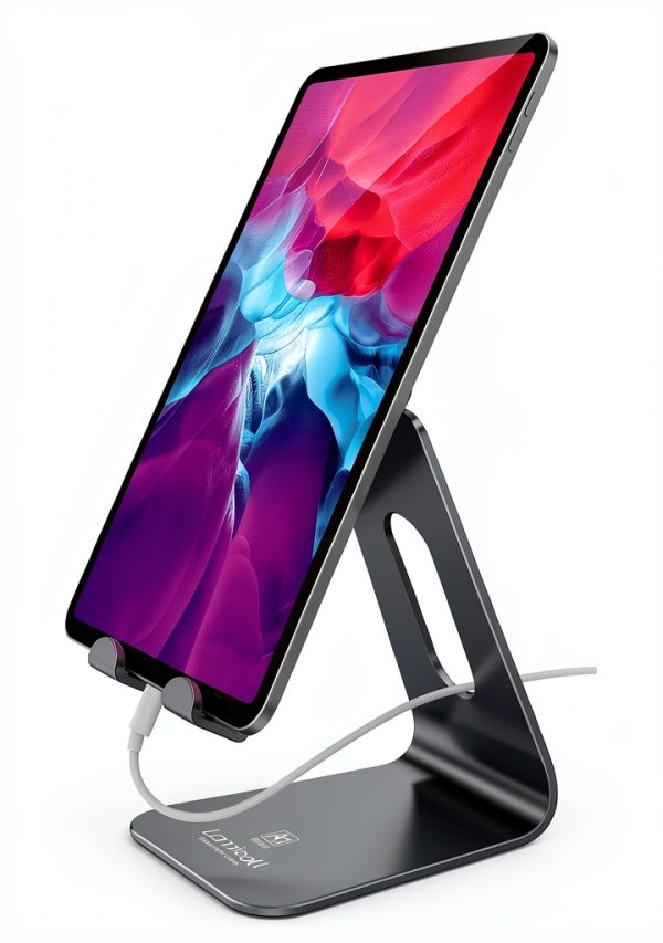 Lamicall Tablet Stand Aluminum Alloy Adjustable Phone Holder-0