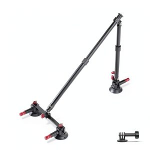 Neewer Triple Suction Cup Car Mount Kit Aluminum Alloy-0