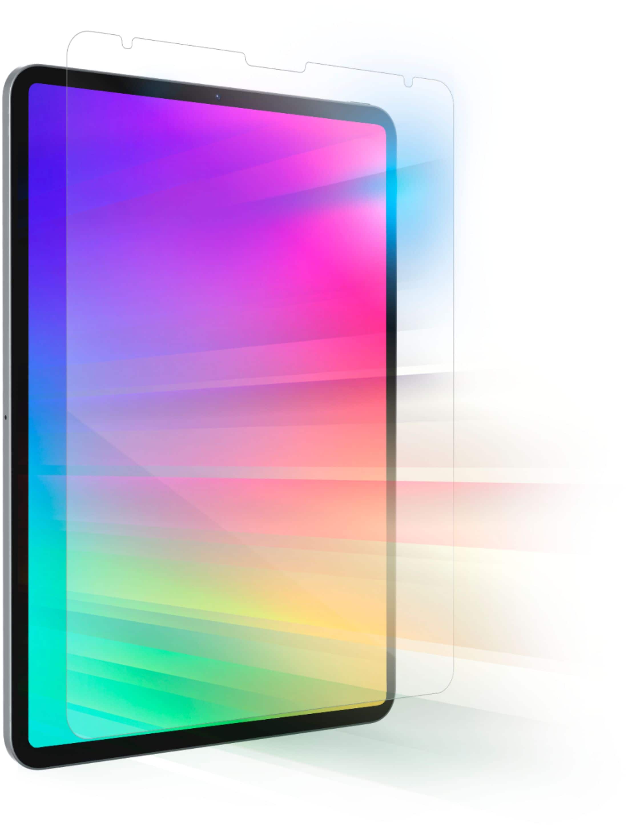 InvisibleShield Glass Elite VisionGuard+ screen protector applied to iPad Air