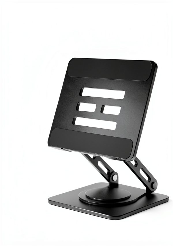 Pavo Tablet Stand 360 Rotating Base Sturdy Metal Design-1