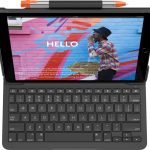 Logitech Slim Folio iPad Keyboard Case Protection Typing-0