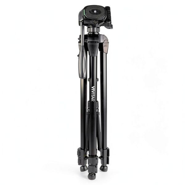 Vivitar Professional Tripod 62 Inch Fluid Head Quick Release-2
