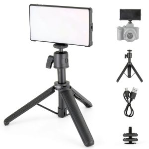 Neewer Basics Full RGB Camera Light Portable Metal Streaming-0