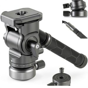 Neewer Tripod Fluid Head Arca Swiss Quick Leveling Vlogging-0