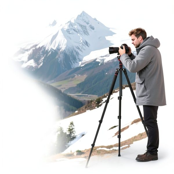 NEEWER Basics Tripod Monopod 360 Ball Head Arca Plate-1
