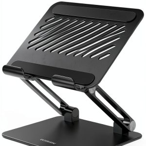 Aluminum Tablet Stand Adjustable Angle Portable Device-0