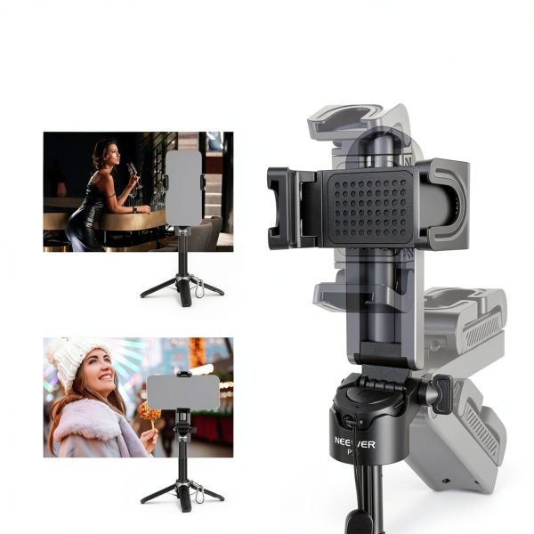NEEWER Selfie Stick Bluetooth Remote Tripod iPhone Vlogging-3
