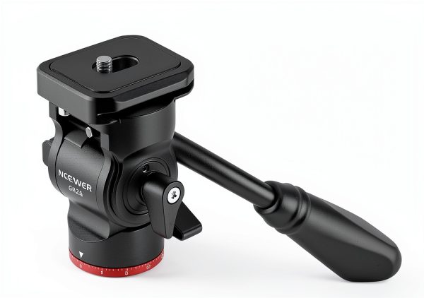 Neewer Tripod Fluid Head Metal Compact Camera Pan Tilt-7
